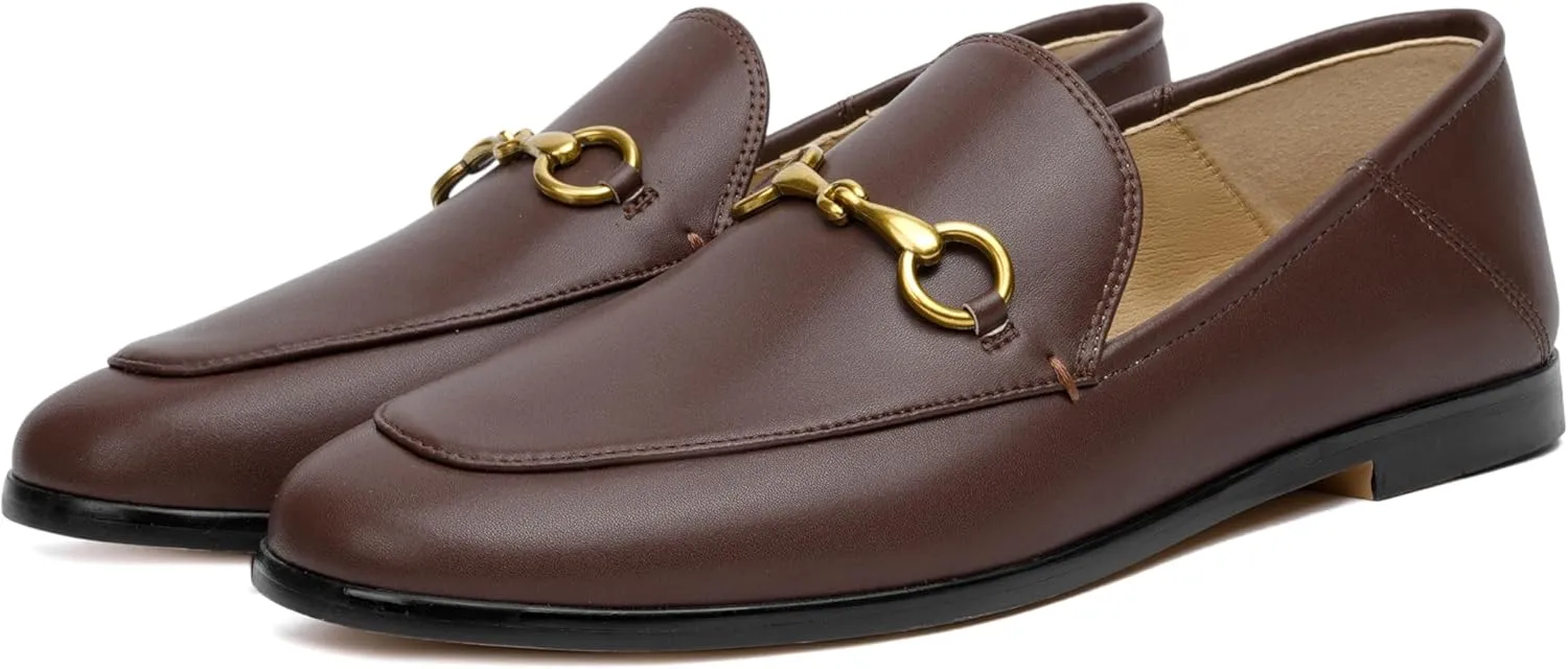 Vertundy Loafers for Womens Low Heel Flats Loafers
