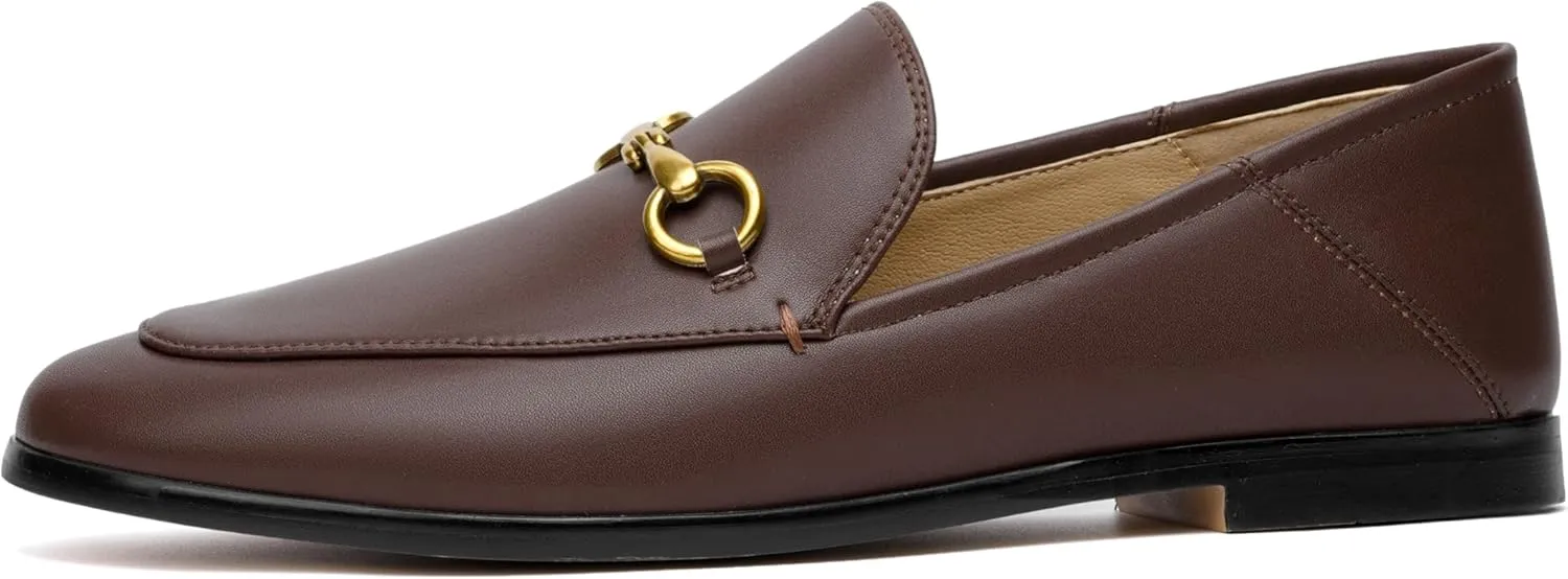 Vertundy Loafers for Womens Low Heel Flats Loafers