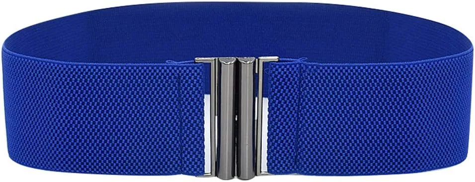 Women Wide Elastic Belt Wide Stretch Waist Belts Waistband For Dresses