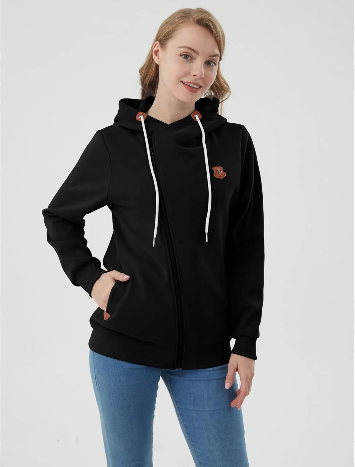 Womens Hoodies Hooded Jersey Jackets