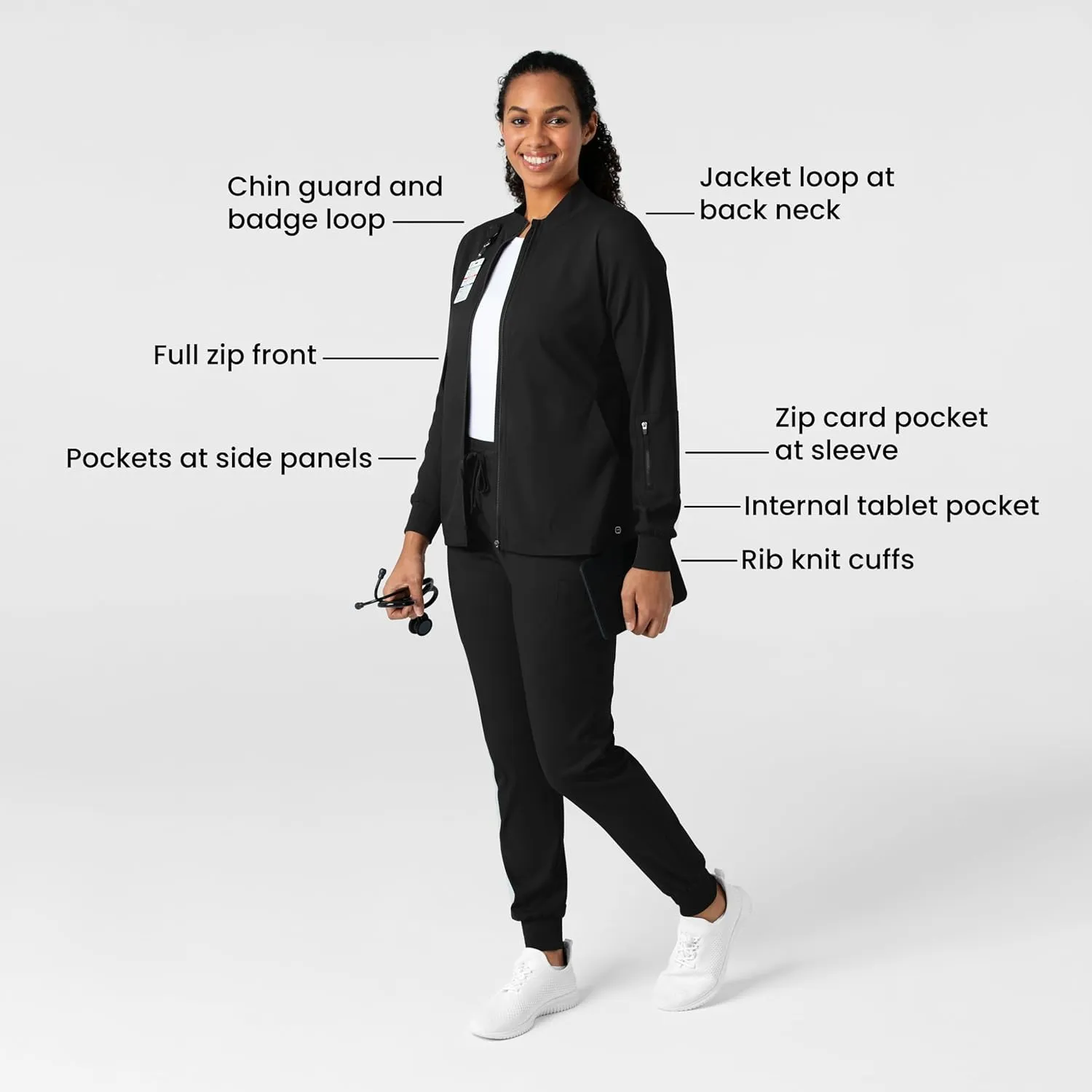 WonderWink womens Jacket