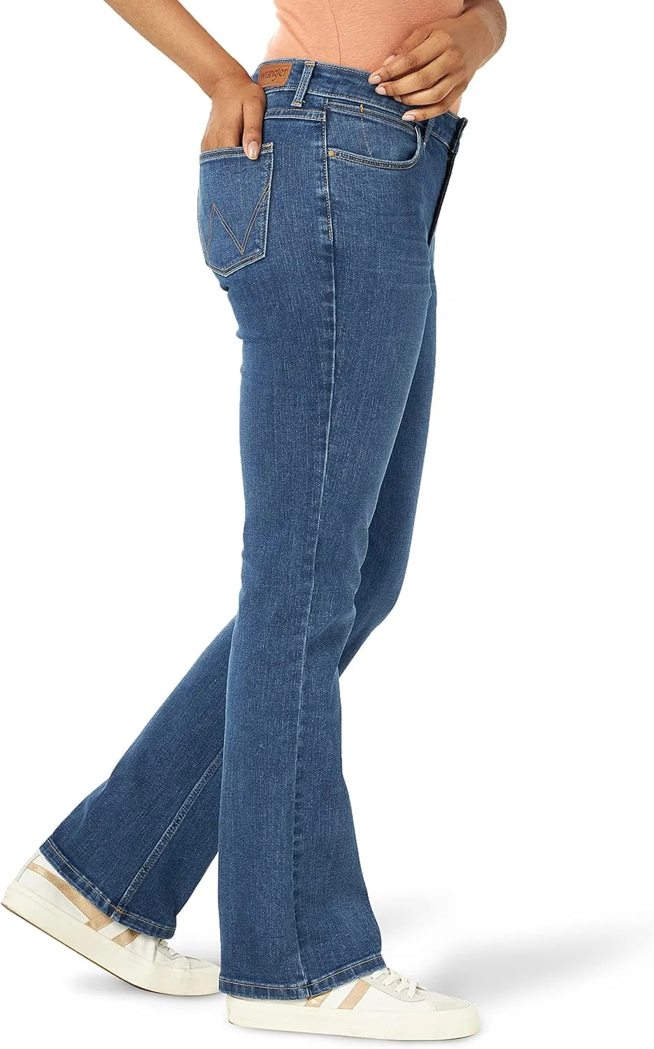 Wrangler Women's High Rise Bold Boot Jean